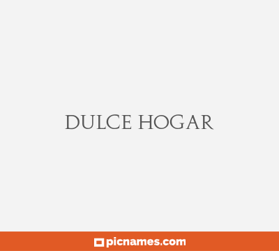 Dulce hogar